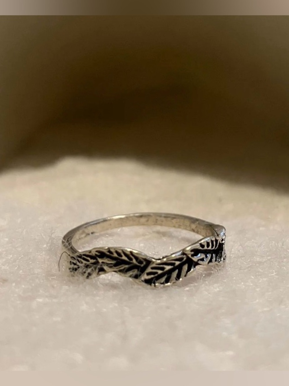 Vintage Antique Botanical Ring